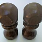 2 Wood Motif Finials Restoration Hardware 2 Lot