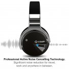 wireless headset anc active noise cancelling headphone earphone over ear stereo deep bass cowin E-7