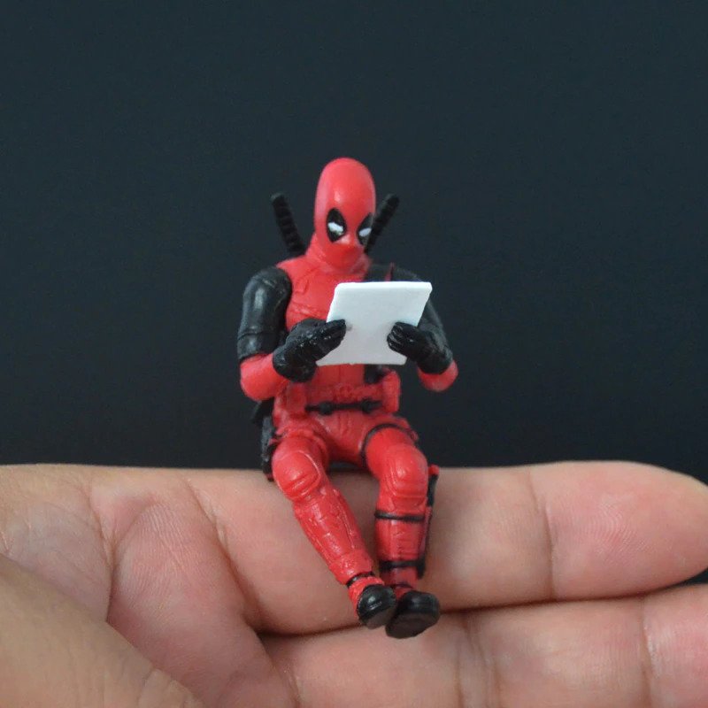 Deadpool 2 Action Fidget Toy Model Marvel Avengers Mini Guardians Of The Galaxy Figure