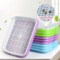 Basket Flower Plant Home Garden Bean Sprouts Double-layer Dishes Plate Seedling Tray Plastic
