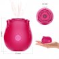 Rose Shape Vagina Sucking Vibrator Intimate Good Nipple Sucker