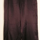 NEW $118 TALBOTS Womens Dress Pants Silk 10P 10 Petites NWT Dark Brown