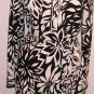 NEW $148 TALBOTS Womens Dress 8 Misses Black White NWT NR