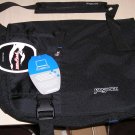 NEW JANSPORT Laptop Notebook Messenger Shoulder Bag Backpack Black NWT