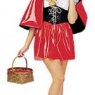 NEW Little Red Riding Hood Halloween Costume Womens M