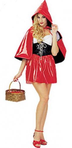NEW Little Red Riding Hood Halloween Costume Womens M