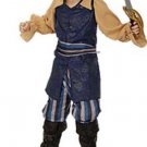 NEW Midnight Pirate Kids Halloween Costume M 8 10 Boys