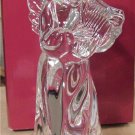 NEW MIKASA CELEBRATION Angel w/ Harp Lead Crystal NIB
