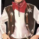 NEW Cowboys Playset Halloween Costume L Child Boys NIP