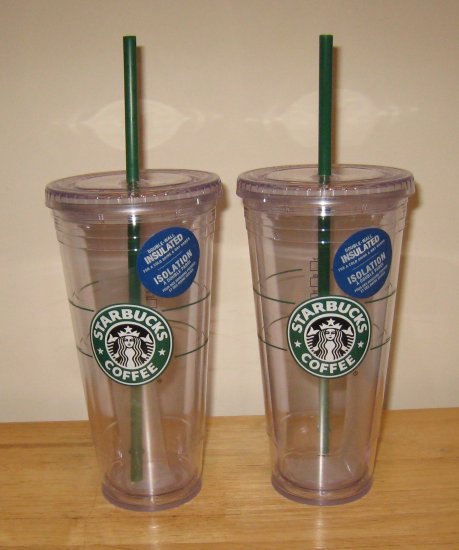 clear tumbler starbucks