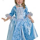 NEW Blue Rosebud Princess Halloween Costume S Kid Child