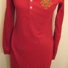 NEW RALPH LAUREN SPORT POLO Womens Dress NWT XS Red