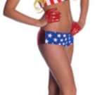 NEW LADY GAGA American Flag Costume Standard Sexy