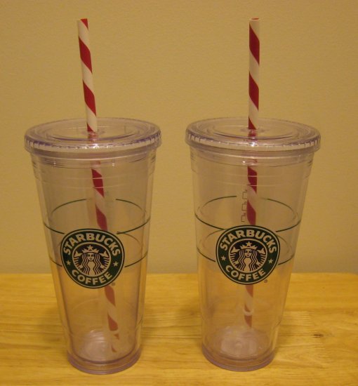 clear venti starbucks tumbler