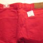 NEW RALPH LAUREN POLO Womens Corduroy Pants 6 NWT Red