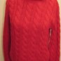 NEW RALPH LAUREN POLO Womens Turtleneck Sweater M Medium NWT
