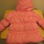 NEW RALPH LAUREN Girls Hooded Down Jacket Coat 9M Pink