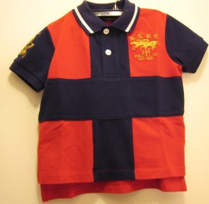 NEW POLO RALPH LAUREN Boys Shirt Top 3 3T NWT Cotton