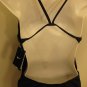 NEW NIKE Womens Swim Strength Swimsuit 32 6 NWT Black