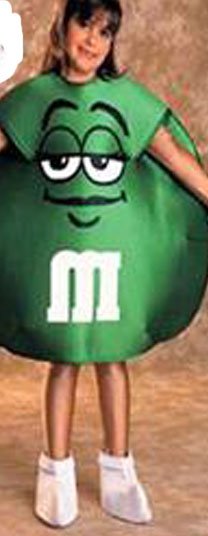 NEW M&M Green Halloween Costume Children Kids Infant