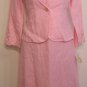 NEW $148 TALBOTS Womens Cocktail Evening Dress Jacket 4P 4 Petites Pink NWT