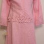 NEW $148 TALBOTS Womens Cocktail Evening Dress Jacket 4P 4 Petites Pink NWT