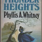 Thunder Heights by Phyllis A. Whitney Fawcett Crest P2143 Mystery Romance Intrigue