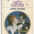 Subtle Revenge by Carol Mortimer Harlequin Presents number 651