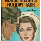 Nurse Hilary's Holiday Task by Jane Haye vintage Harlequin Romance number 897