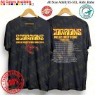 SCORPIONS LOVE AT FIRST STING TOUR 2024 T-shirt  Adult S-5XL Youth Babies Toddler