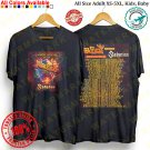 JUDAS PRIEST WITH SABATON INVINCIBLE SHIELD TOUR 2024 T-shirt  Adult S-5XL Youth Babies Toddler