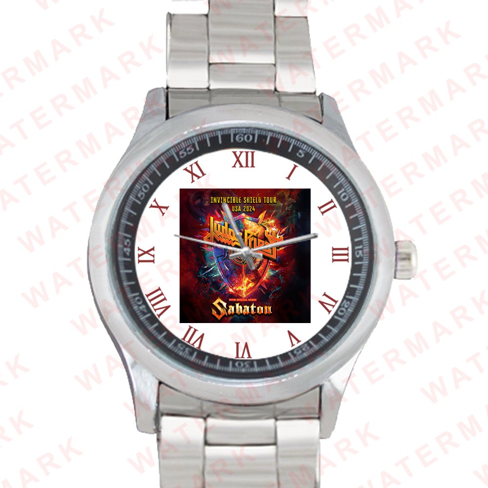JUDAS PRIEST WITH SABATON INVINCIBLE SHIELD TOUR 2024 WATCHES