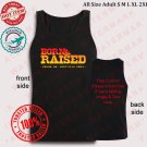 BORN AND RAISED FESTIVAL 2024 Tank top