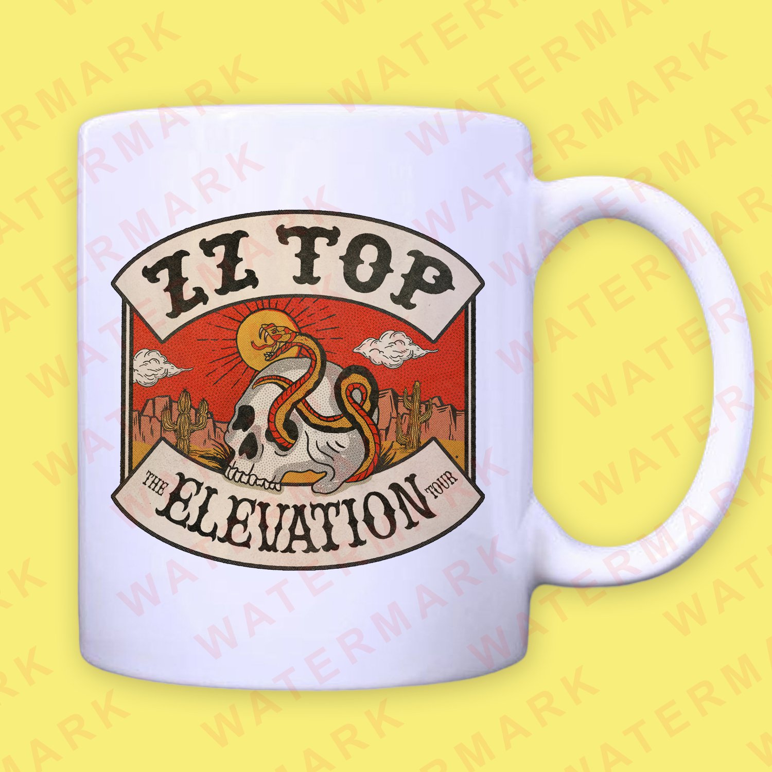 ZZ TOP THE ELEVATION TOUR 2025 Mug