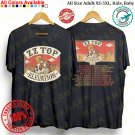 ZZ TOP THE ELEVATION TOUR 2025 T-shirt  Adult S-5XL