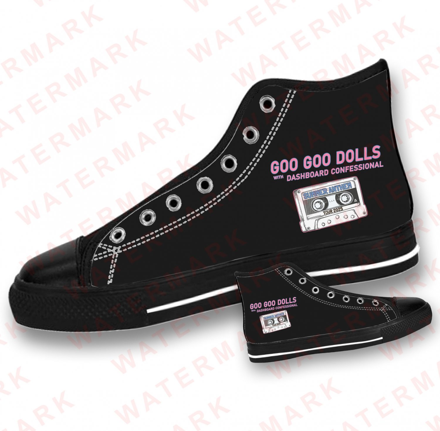 GOO GOO DOLLS WITH DASHBOARD CONFESSIONAL SUMMER ANTHEM TOUR 2025  Shoes