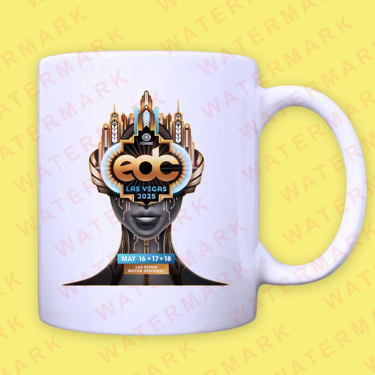EDC (ELECTRIC DAISY CARNIVAL) LAS VEGAS MUSIC FESTIVAL 2025 Mug