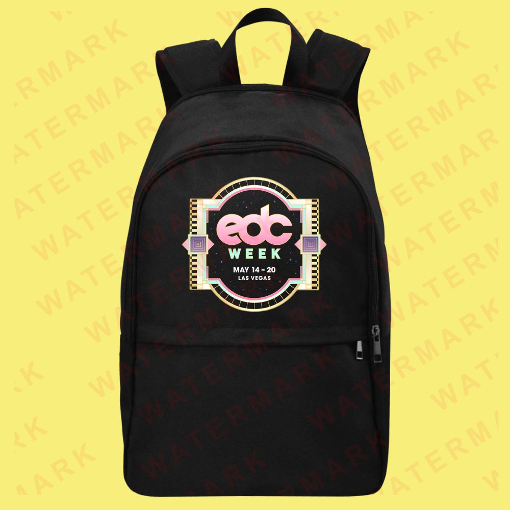 EDC (ELECTRIC DAISY CARNIVAL) WEEK MUSIC FESTIVAL 2025 Backpack Bags