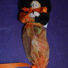Orange Salem Witch Candy Bag