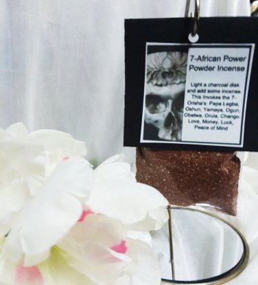 7 African Power Powder Incense