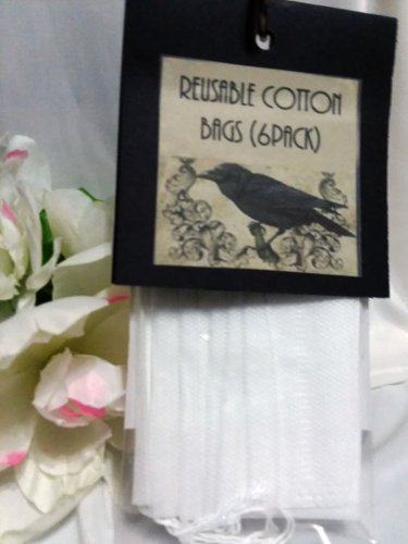 Reusable Cotton Bags 6-pack