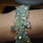 Sea Foam Green Beaded Bracelet BR-2