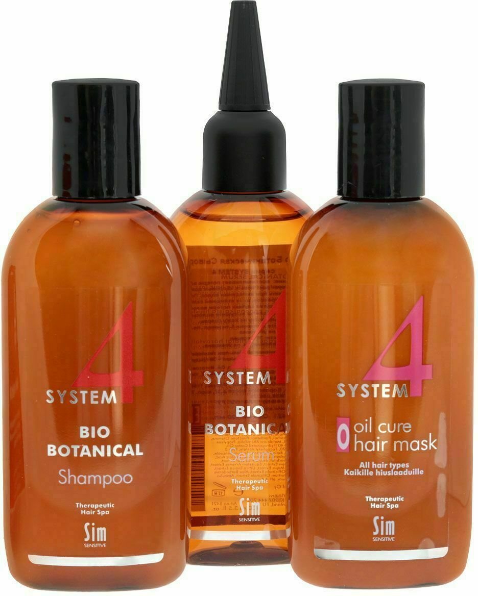 Sim Sensitive System 4 complex against hair loss Shampoo,Mask,Serum 100ml&Ntilde;�3SET