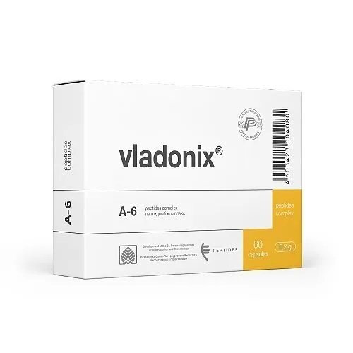 Vladonix Original Havinson Natural Peptide Bioregulator 60 Cap Increase Immunity