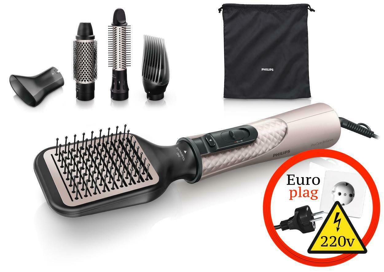 Philips ProCare AirStyler HP8657/00 5 Hair Styling Tool Hot Air Brush 220v - NEW