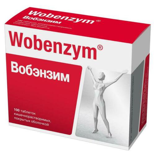 WOBENZYM coated tablets intestinal soluble No. 100