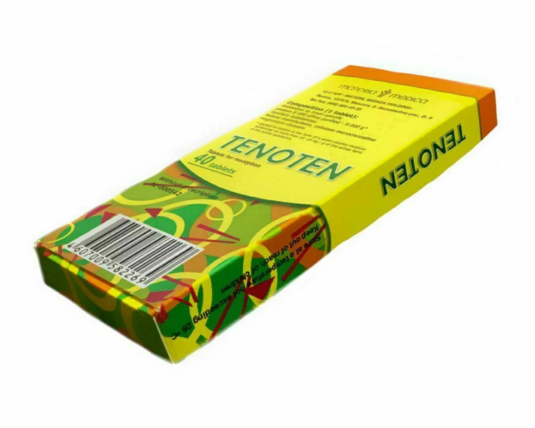 Tenoten Calming and Sedative Effects, Anti Stress, Anti Panic 40 tablets