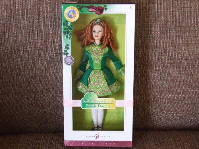 Barbie Festivals of the World Irish Dance Pink Label