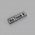 UK number plate Keyring