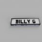 UK number plate Keyring